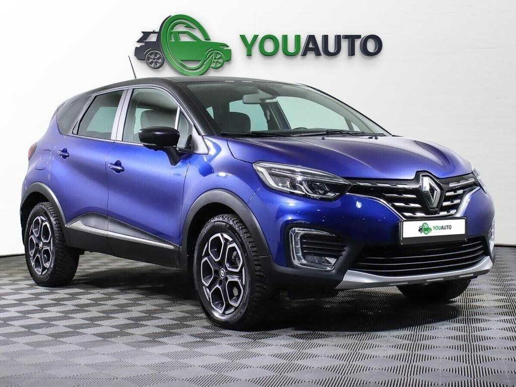 Renault Kaptur 2021, синий