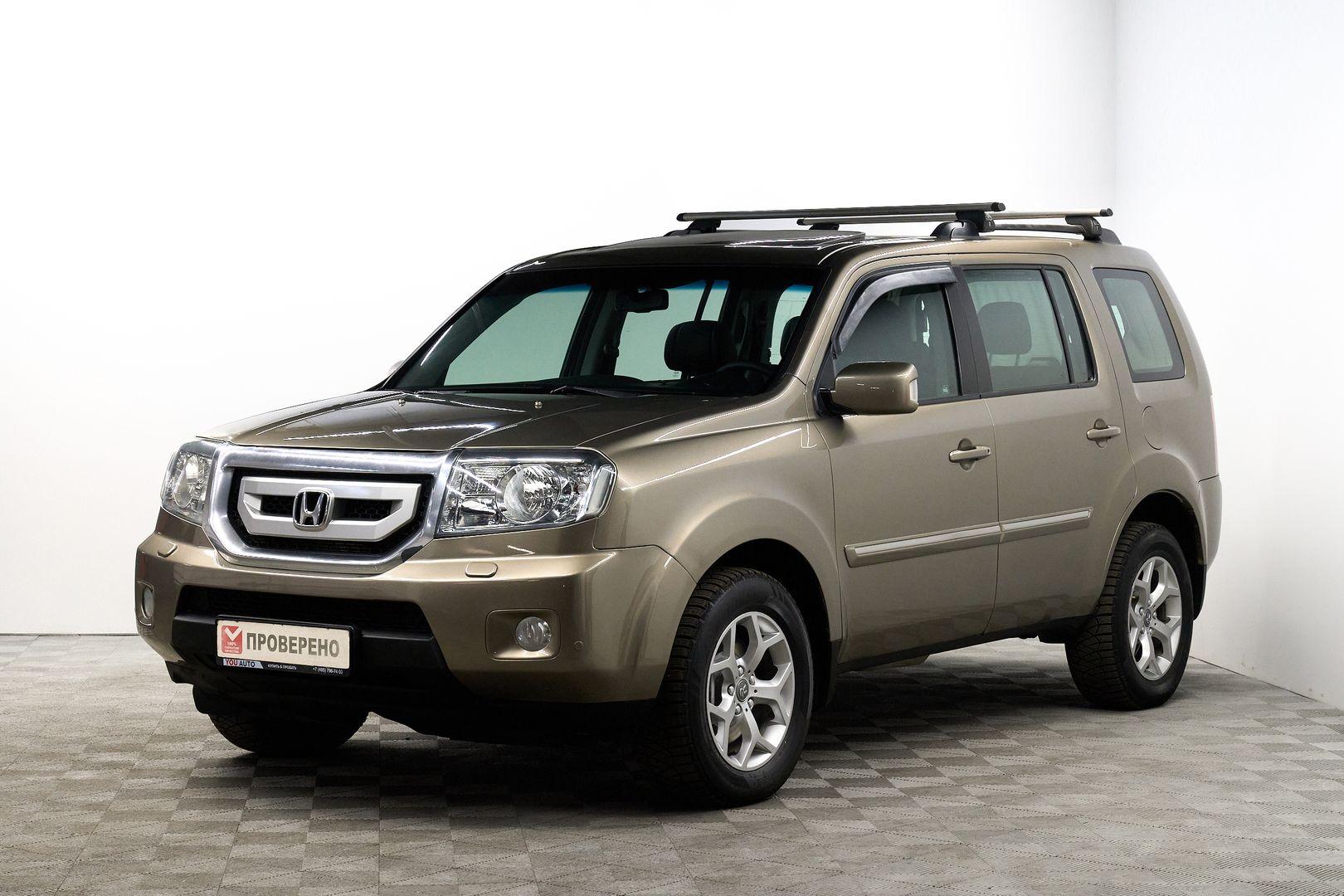 Honda Pilot 2010, золотой
