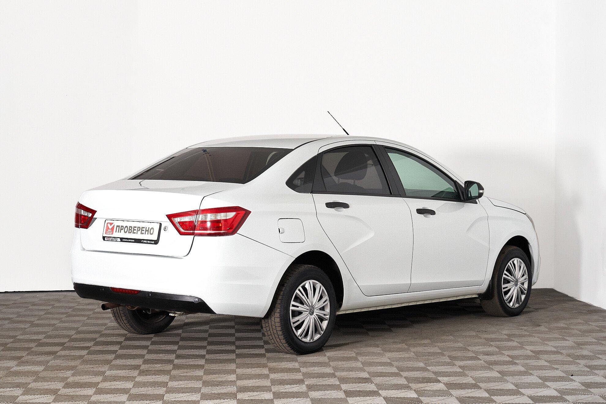 LADA (ВАЗ) Vesta 2021, белый