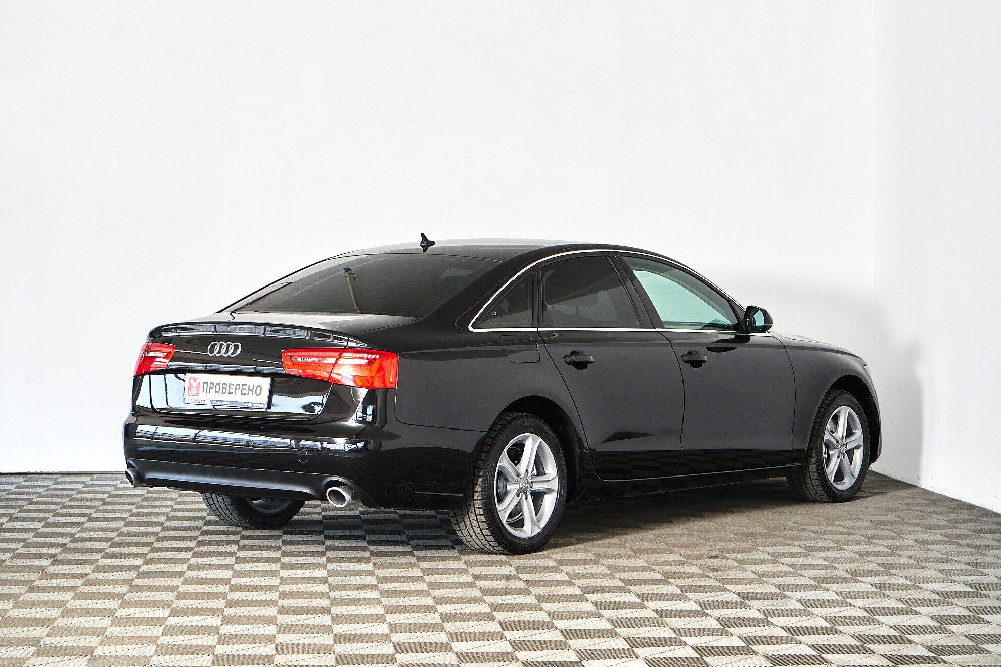 Audi A6 2012, черный