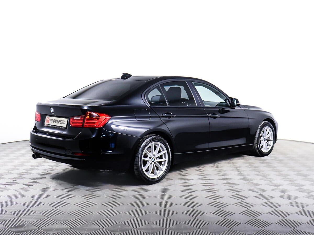 BMW 3 серии 2015, черный