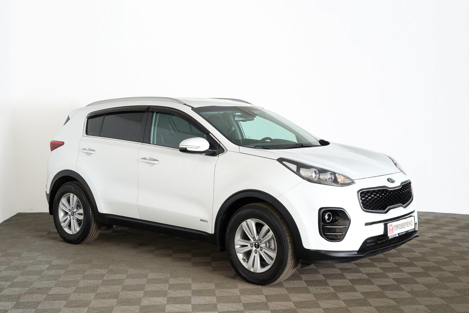 Kia Sportage 2017, белый