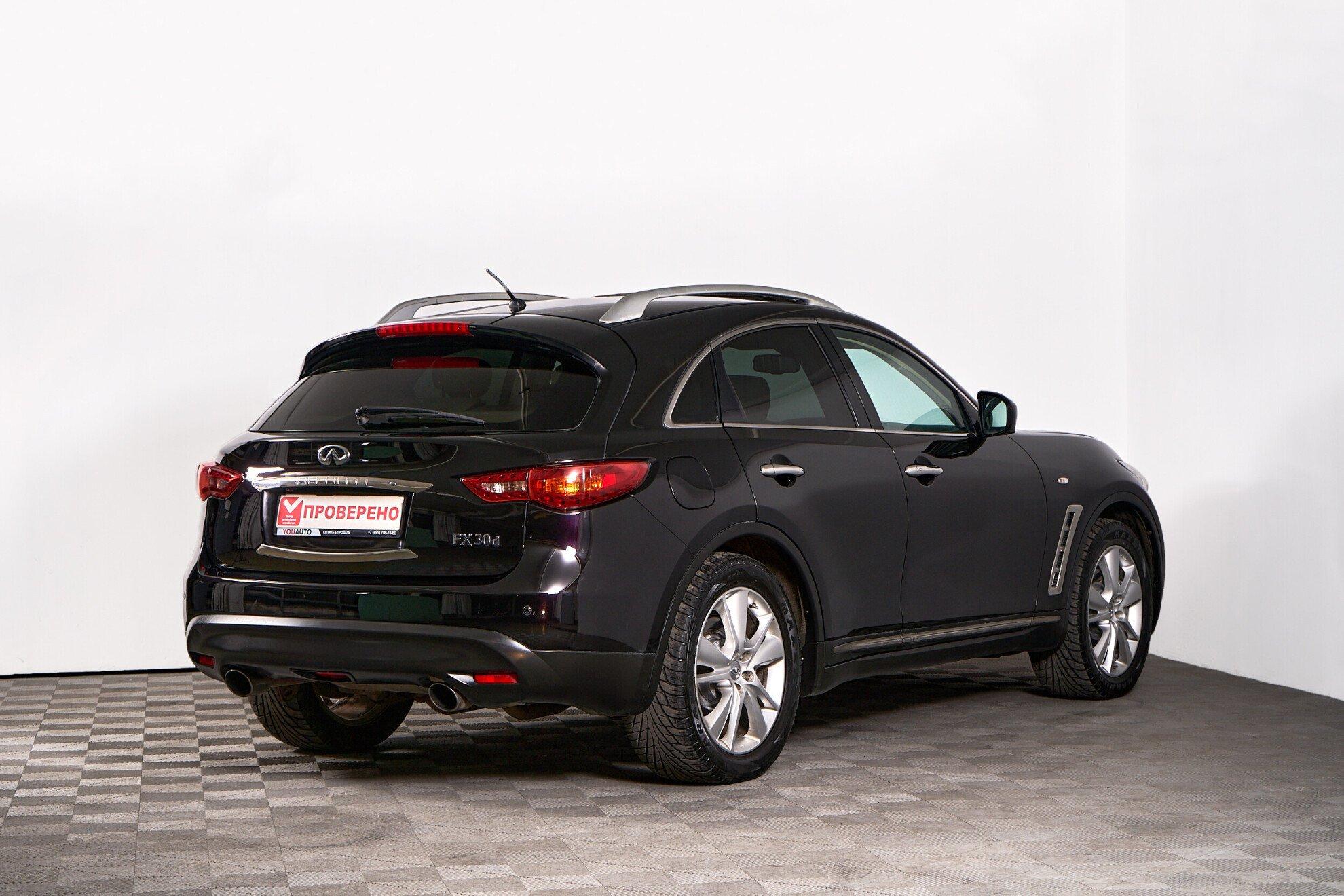 Infiniti FX 2013, черный