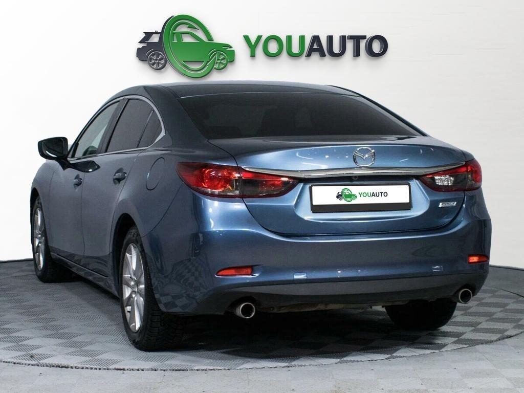 Mazda 6 2018, синий