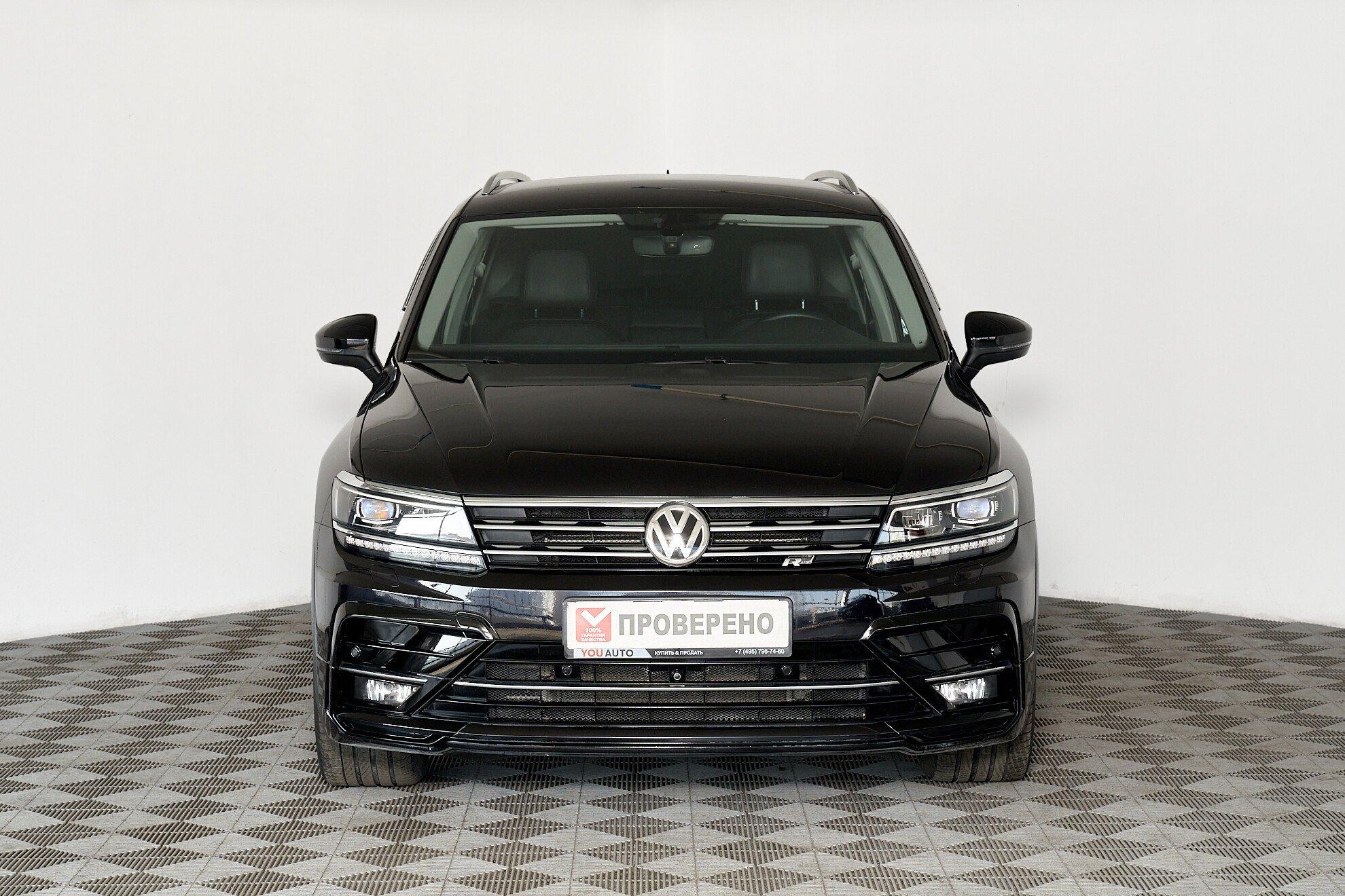 Volkswagen Tiguan 2018, черный