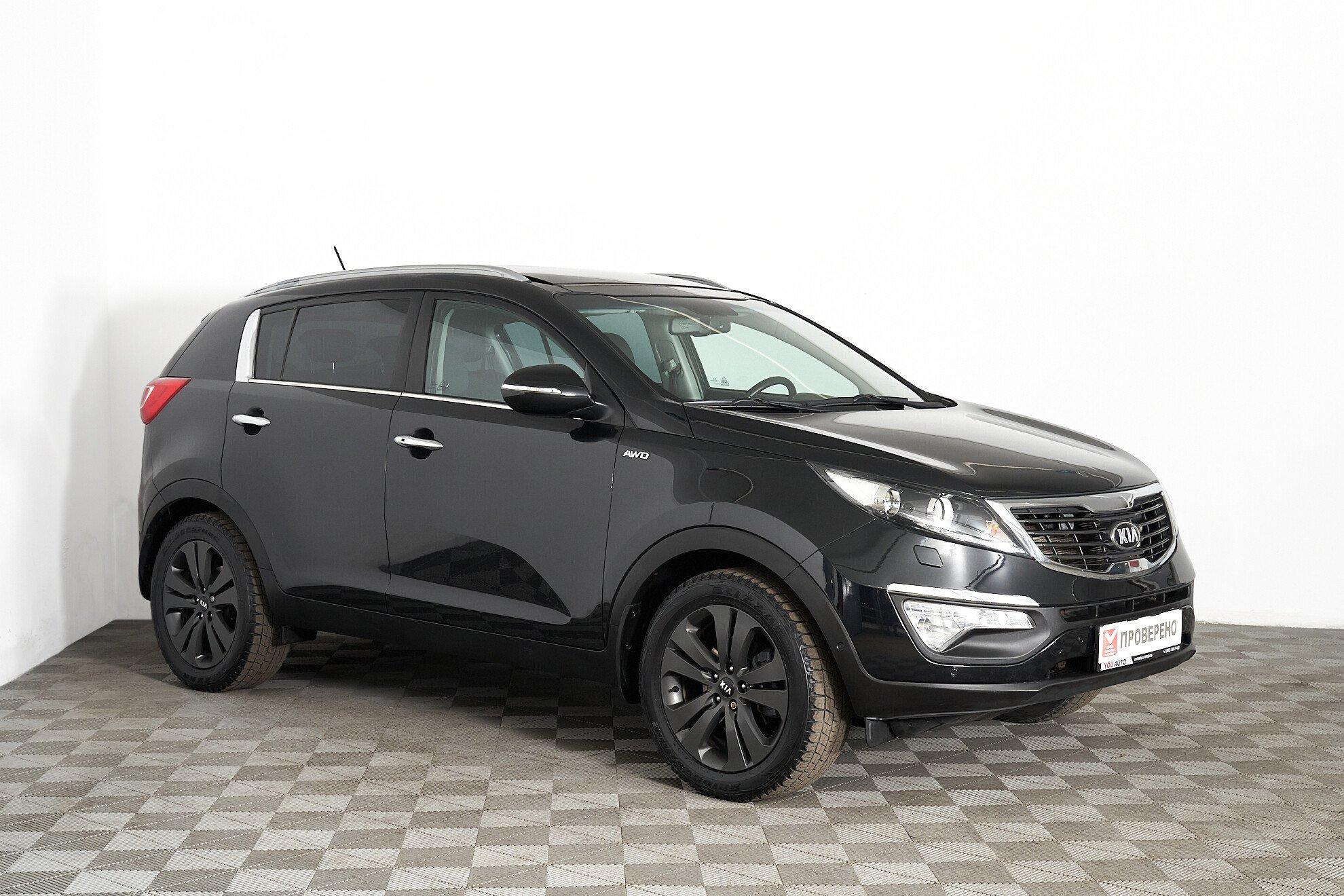 Kia Sportage 2013, черный