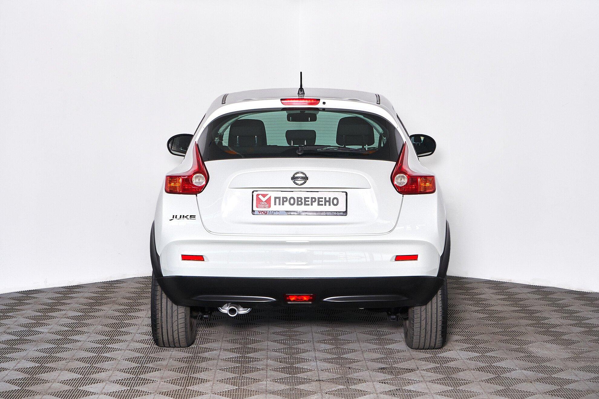 Nissan Juke 2014, белый