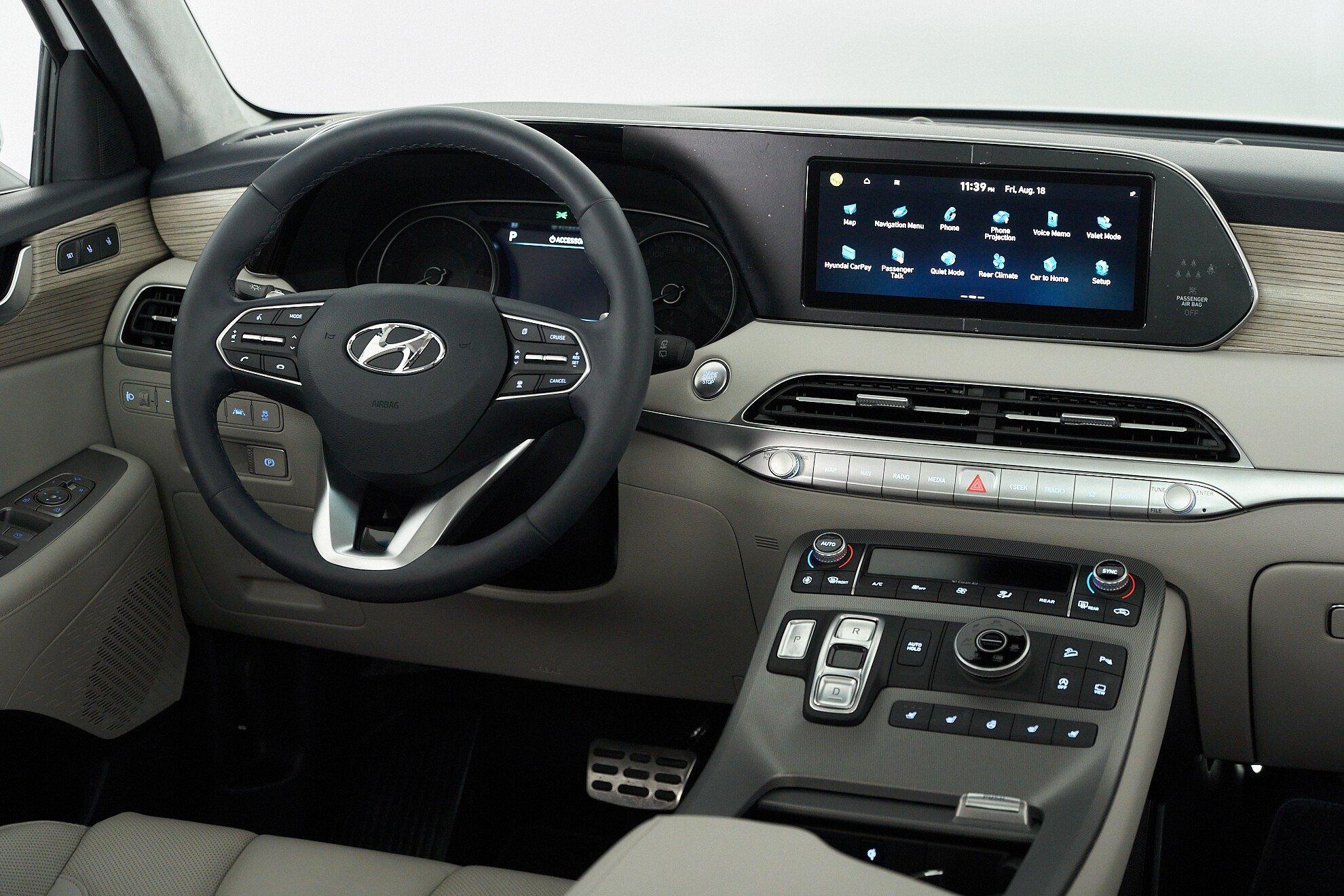 Hyundai Palisade 2021, белый