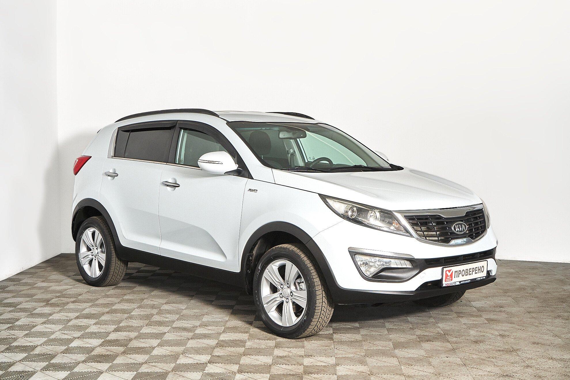 Kia Sportage 2011, белый