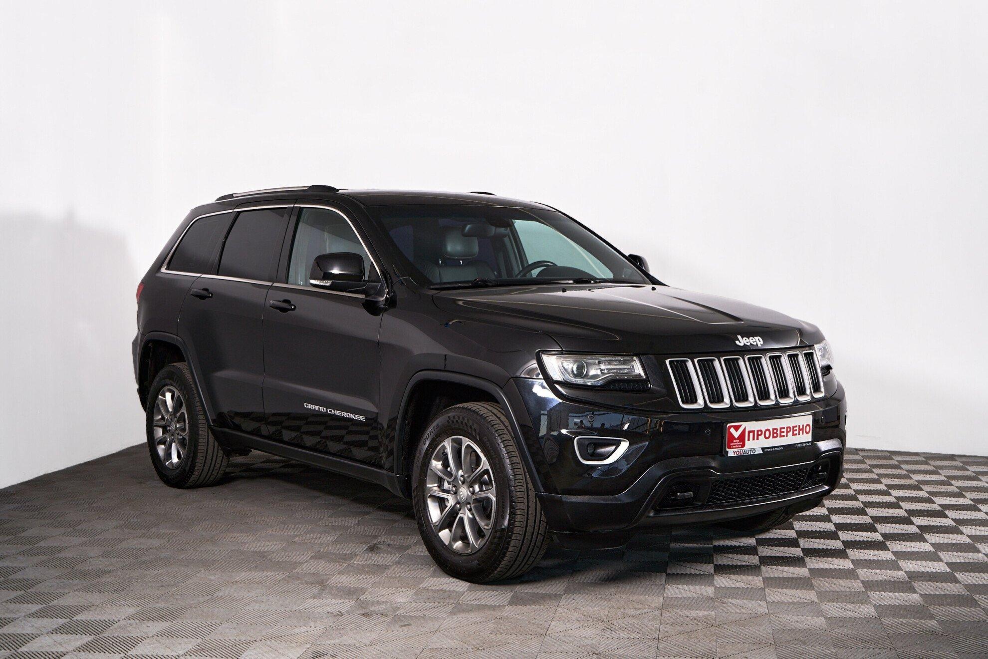 Jeep Grand Cherokee 2014, черный