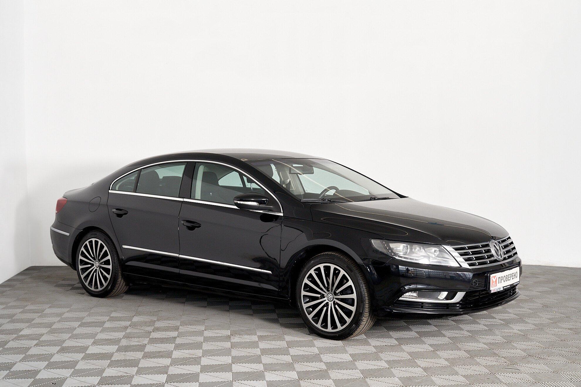Volkswagen Passat CC 2012, черный