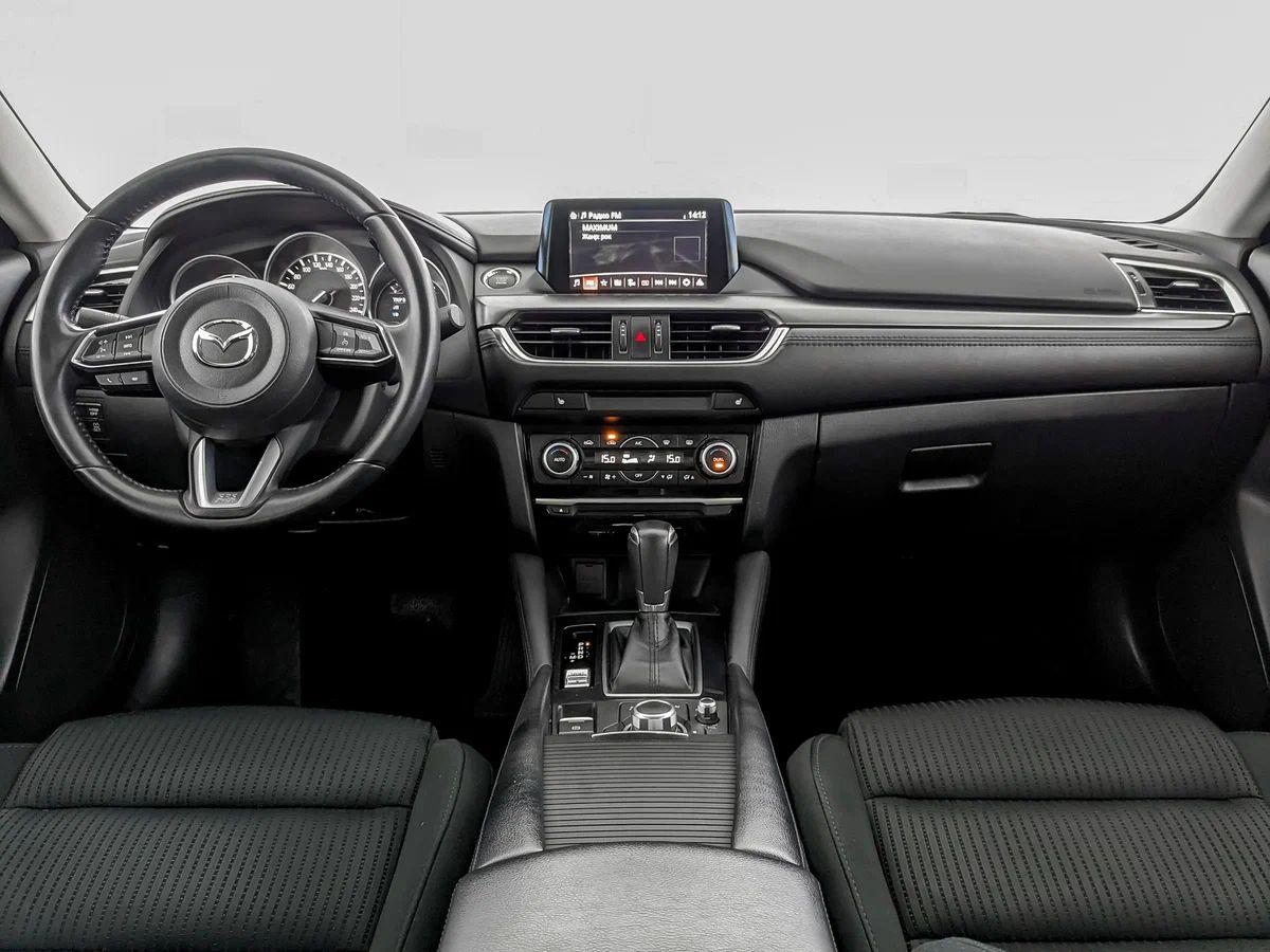 Mazda 6 2018, черный