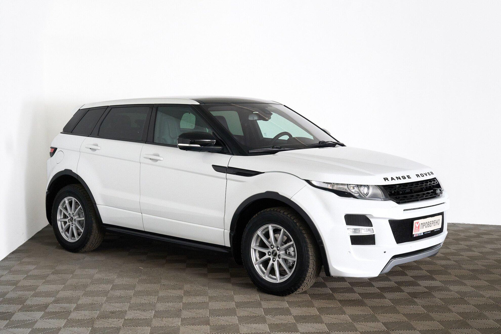 Land Rover Range Rover Evoque 2013, белый