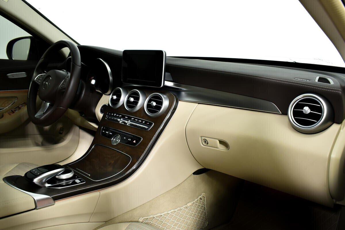 Mercedes-Benz C-Класс 2015, синий