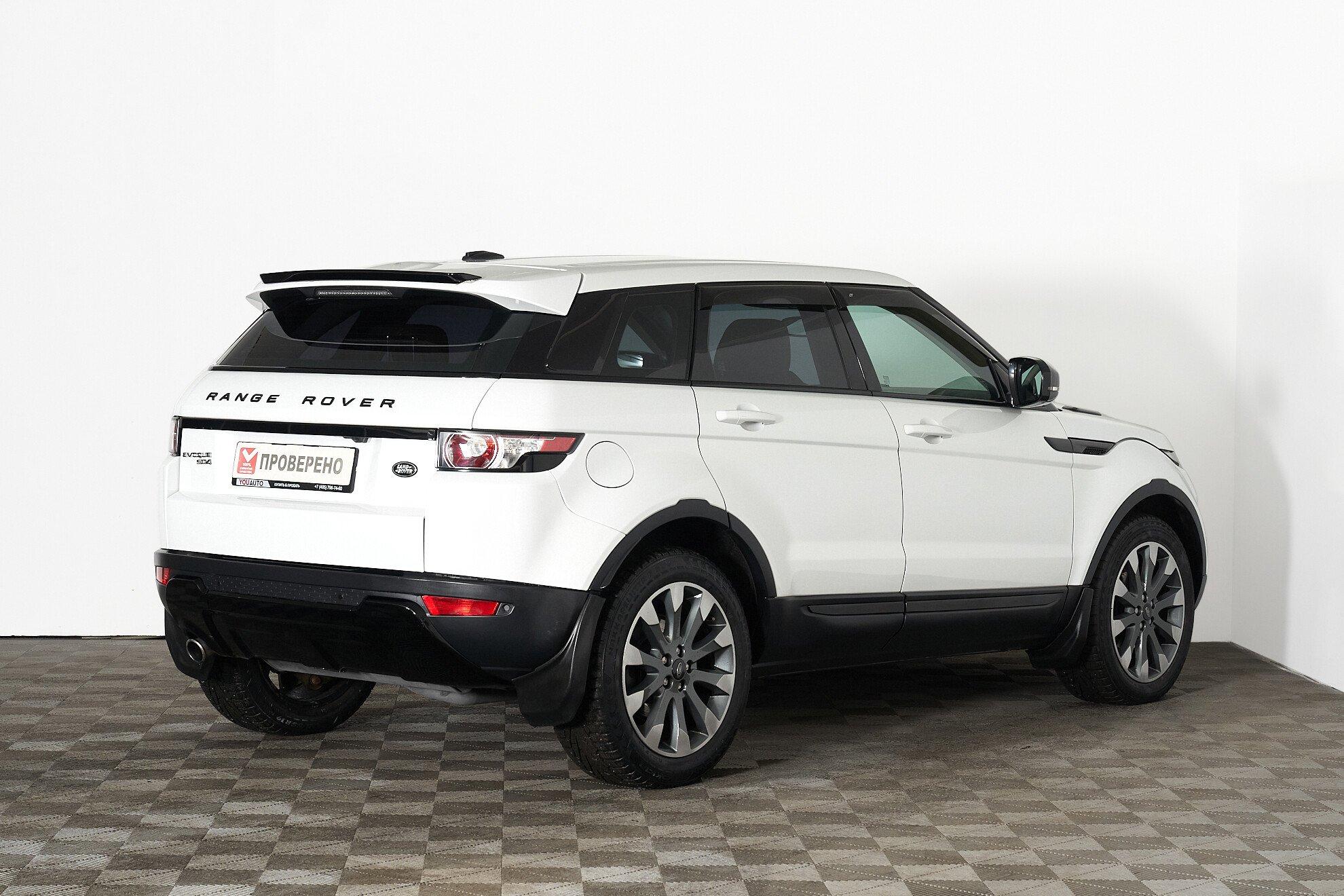 Land Rover Range Rover Evoque 2014, белый