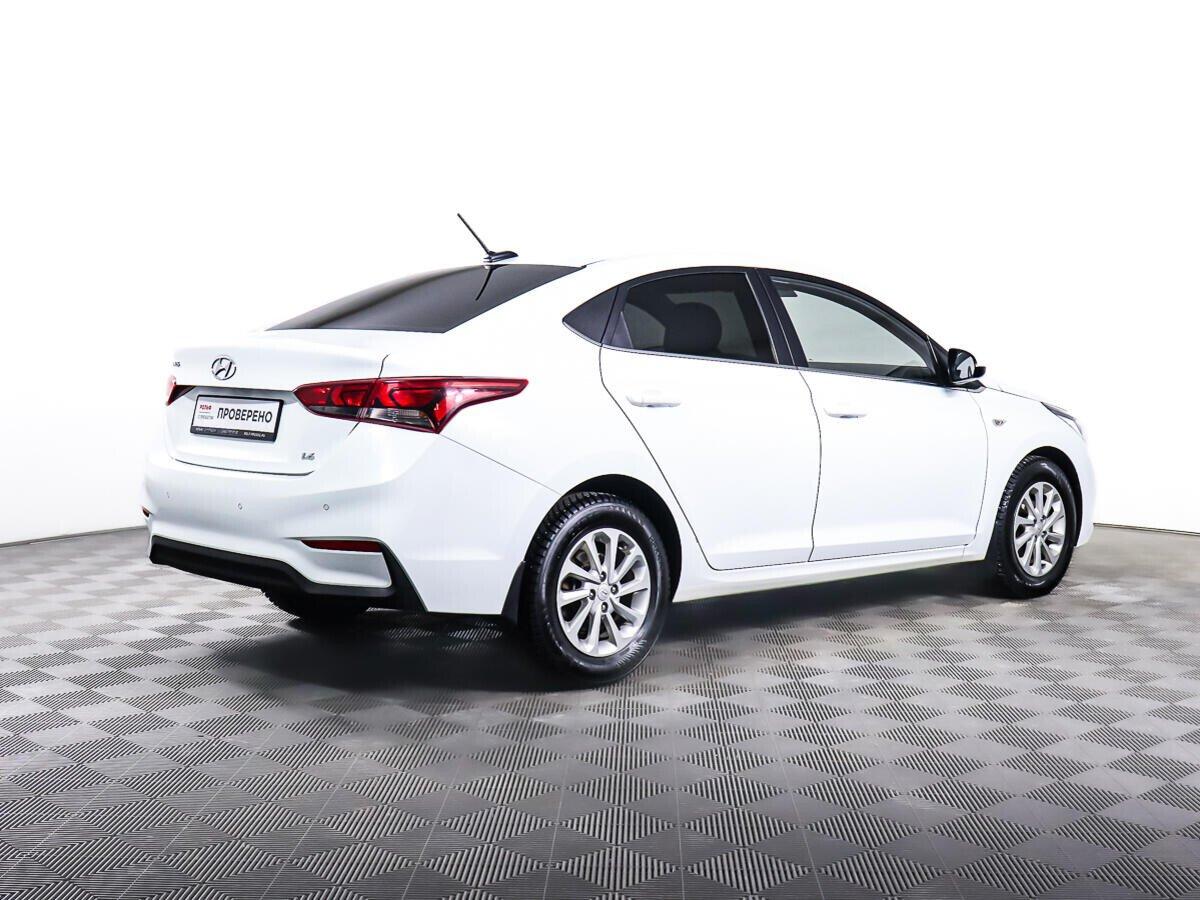 Hyundai Solaris 2020, белый