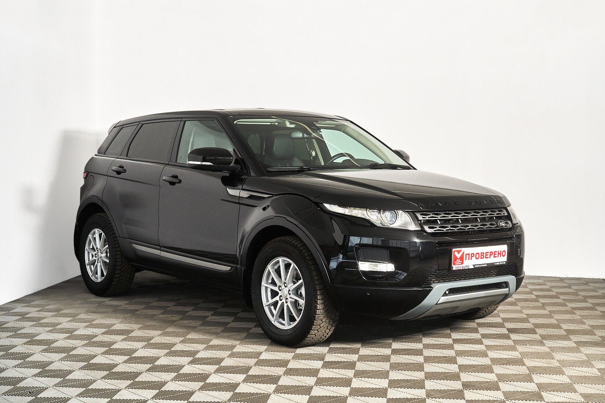 Land Rover Range Rover Evoque 2013, черный