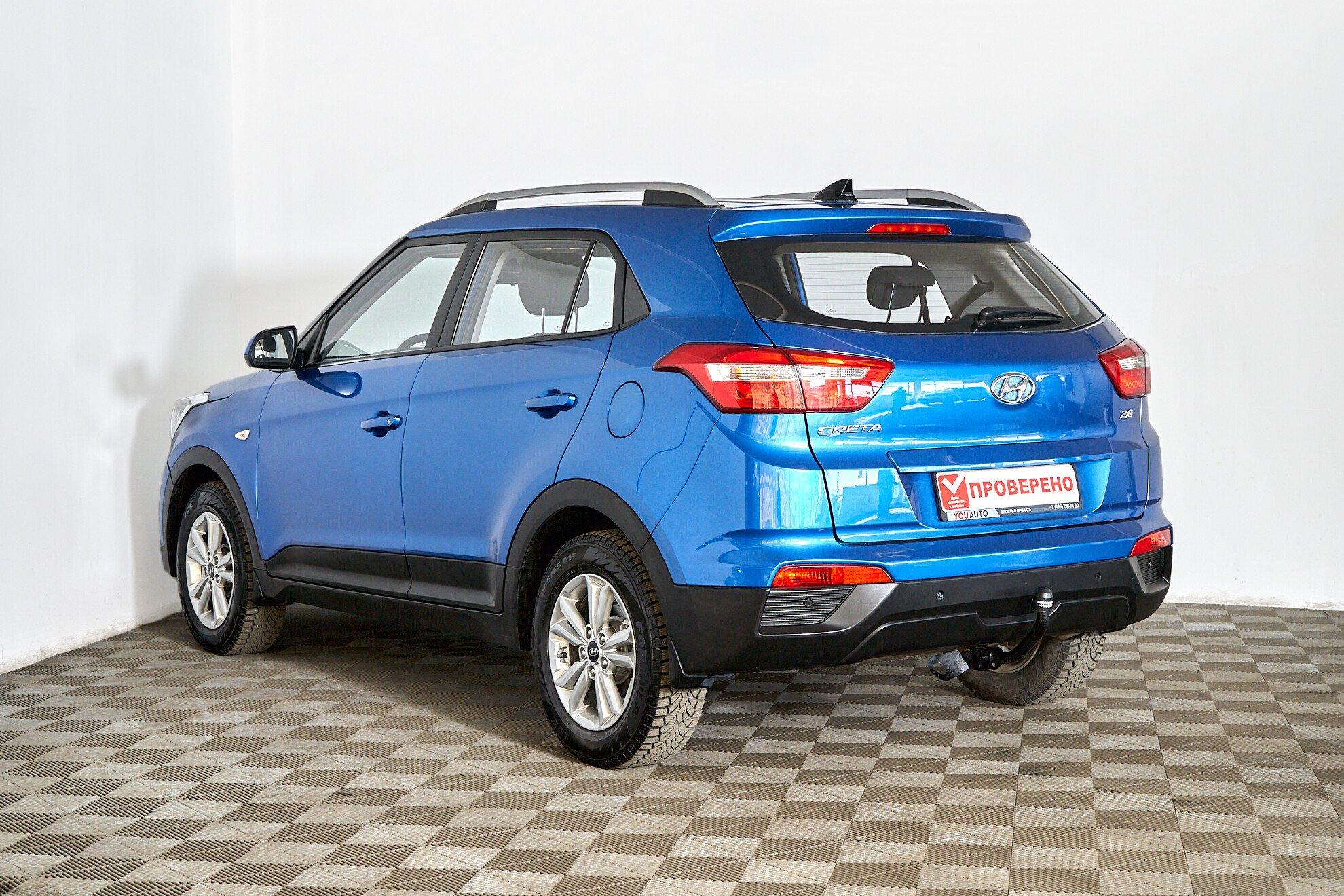 Hyundai Creta 2017, синий