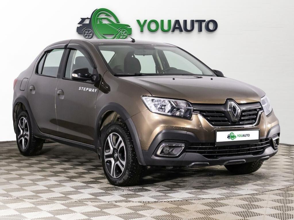 Renault Logan 2022, коричневый