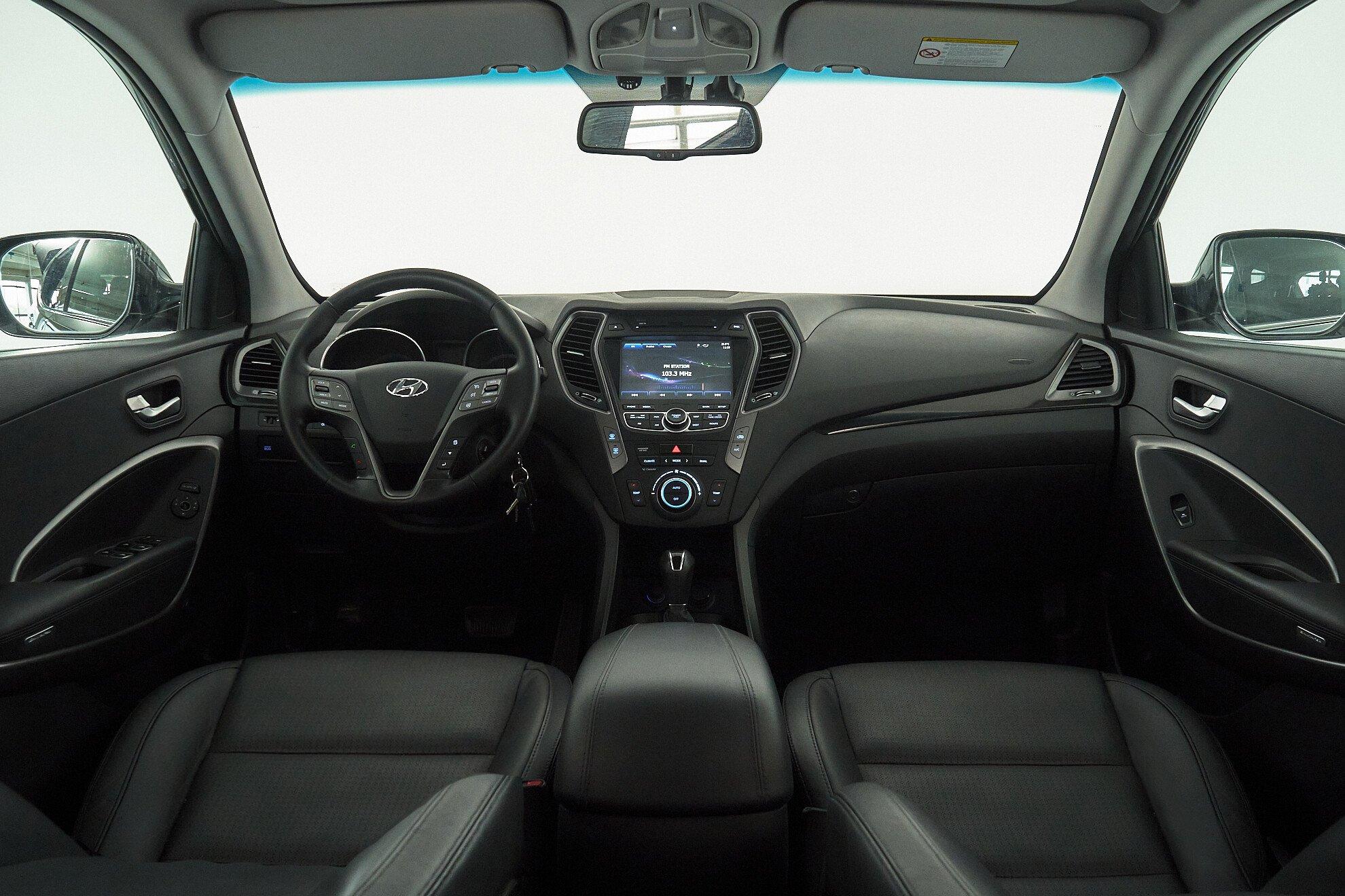 Hyundai Santa Fe 2013, черный