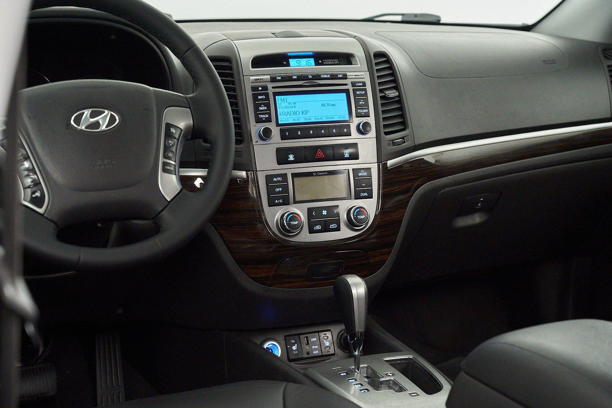 Hyundai Santa Fe 2010, черный