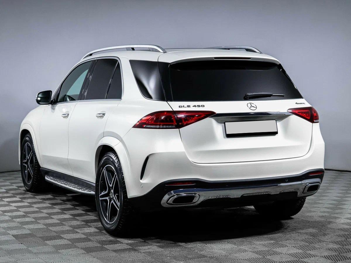 Mercedes-Benz GLE 2020, белый