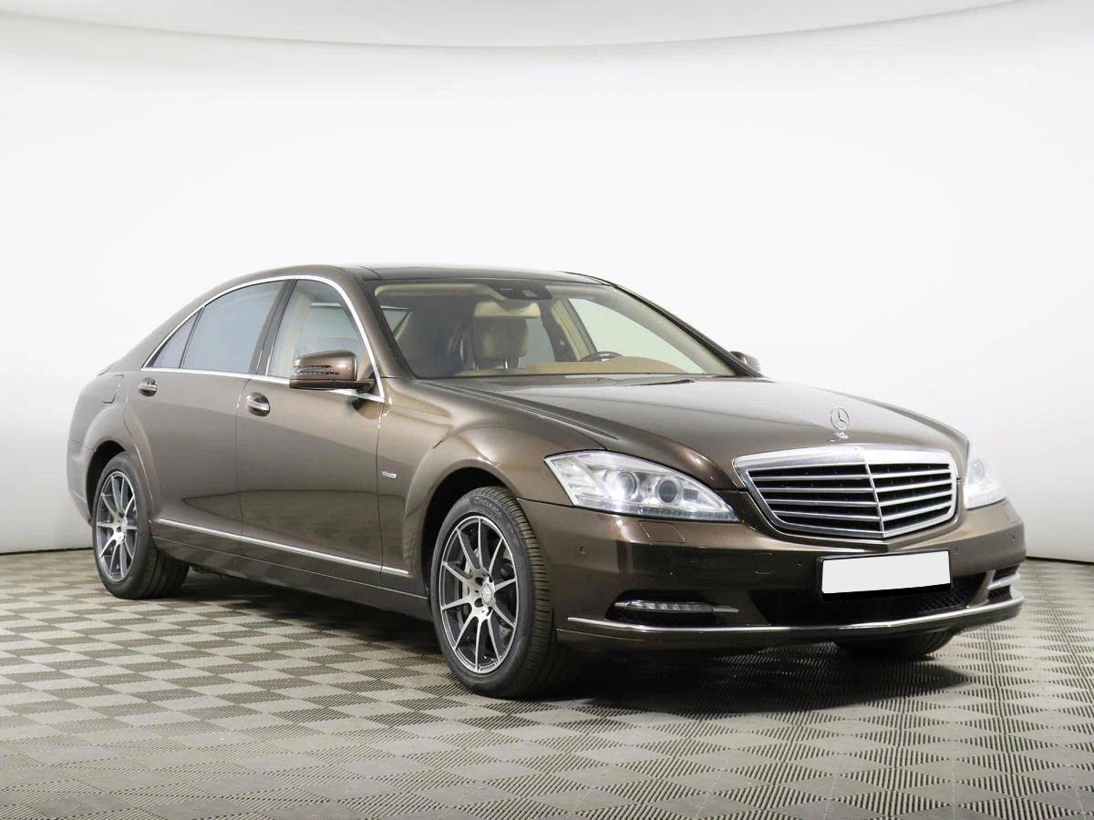 Mercedes-Benz S-Класс 2012, коричневый