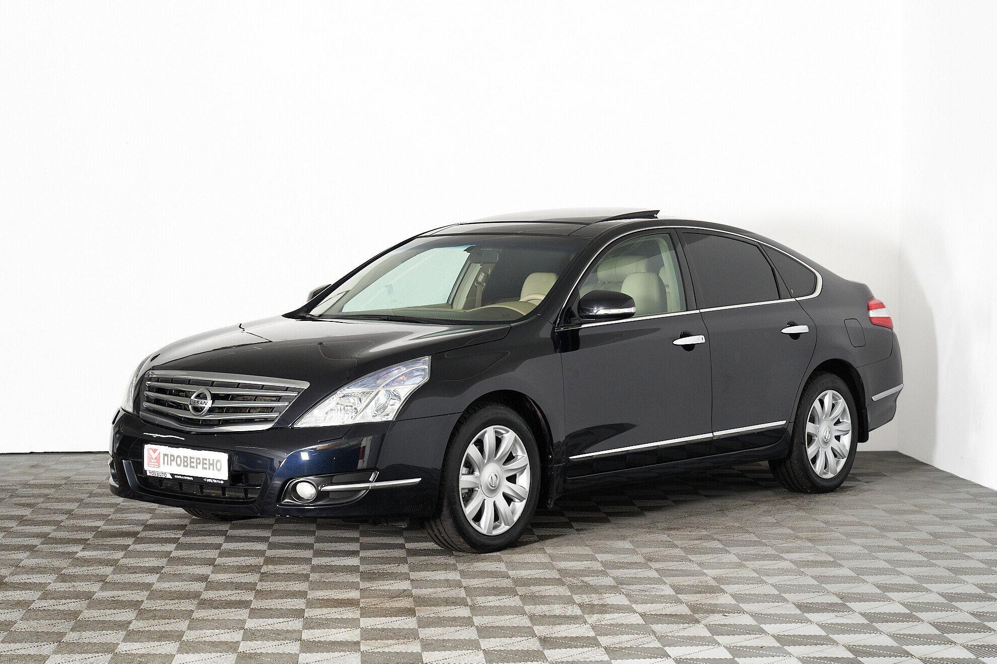 Nissan Teana 2010, черный