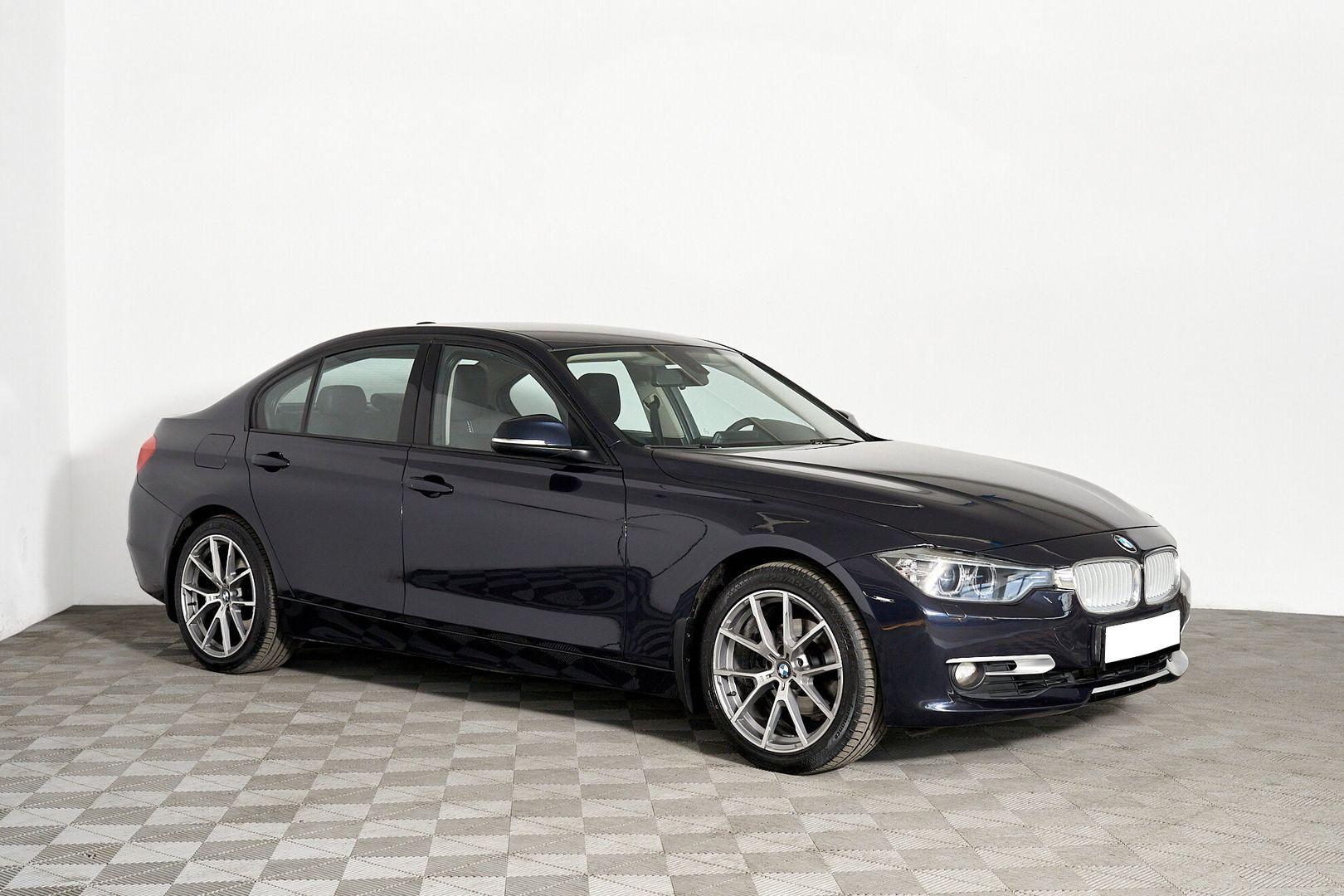 BMW 3 серии 2014, синий
