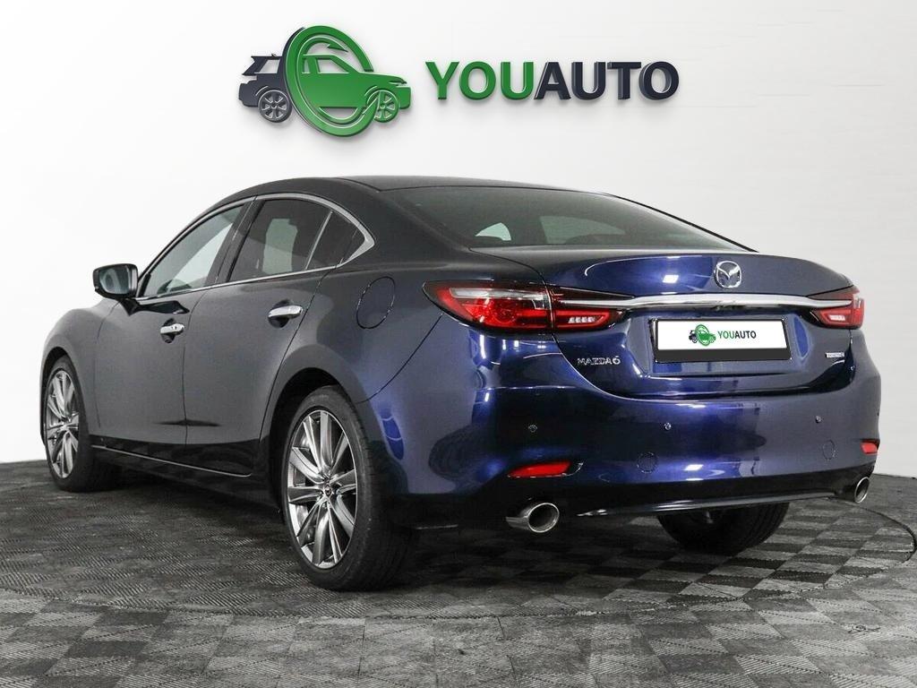 Mazda 6 2021, синий