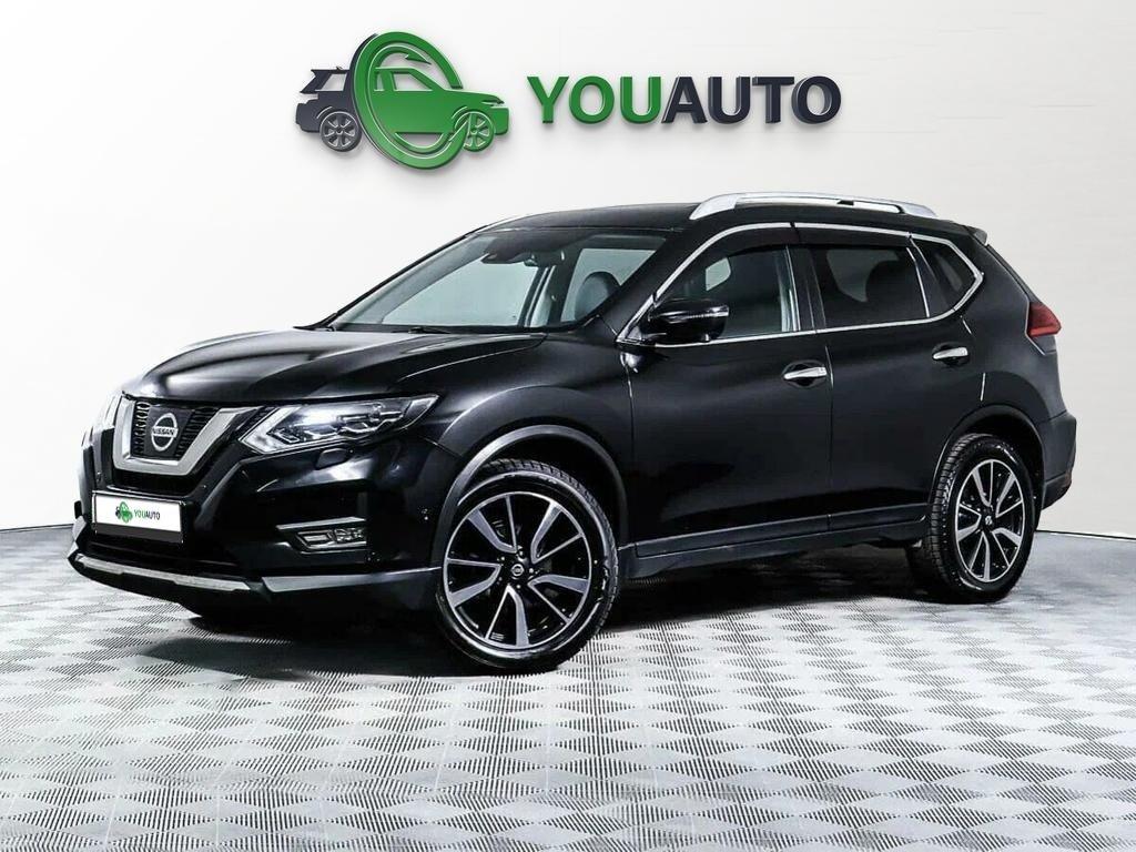 Nissan X-Trail 2021, черный
