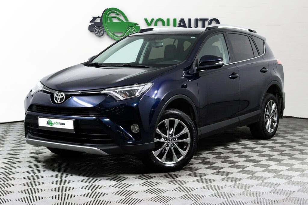 Toyota RAV4 2019, синий