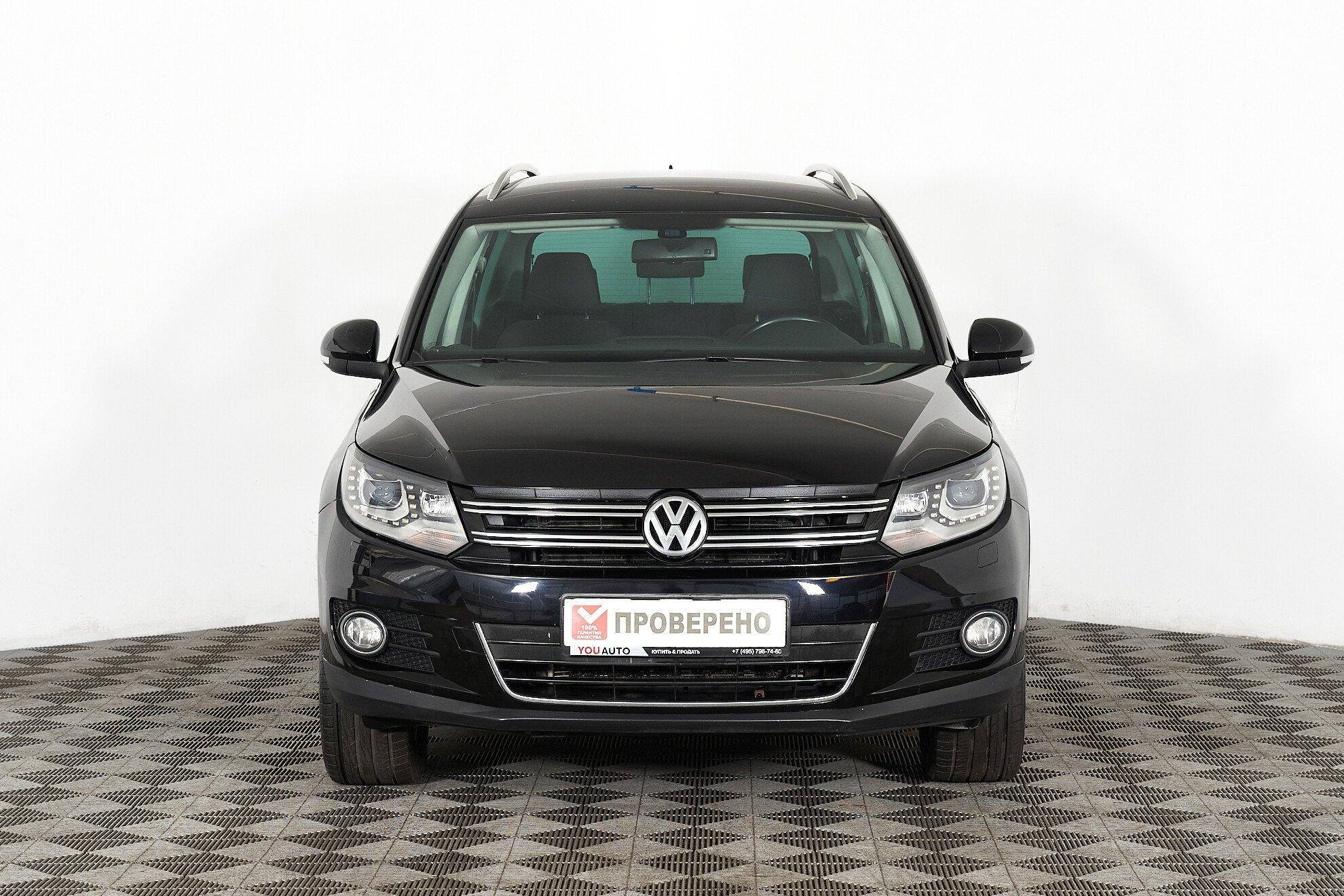 Volkswagen Tiguan 2012, черный