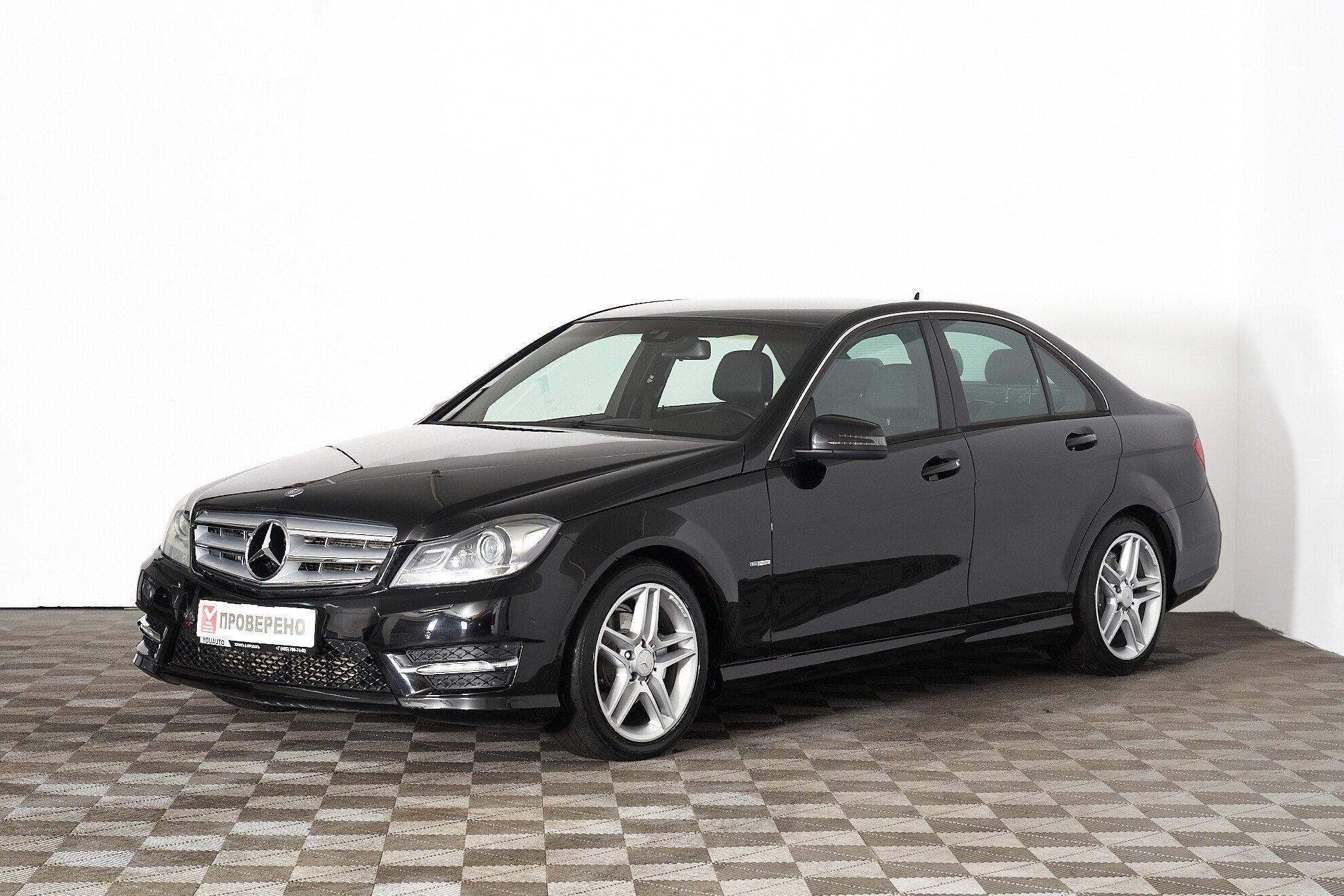 Mercedes-Benz C-Класс 2011, черный