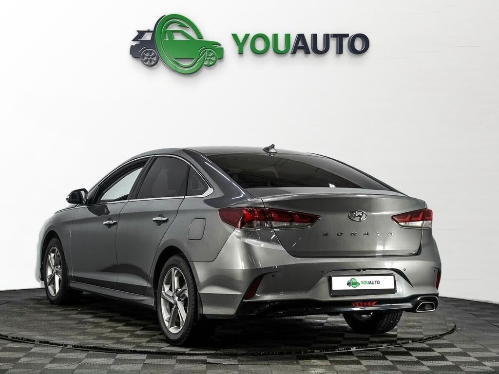 Hyundai Sonata 2019, серый