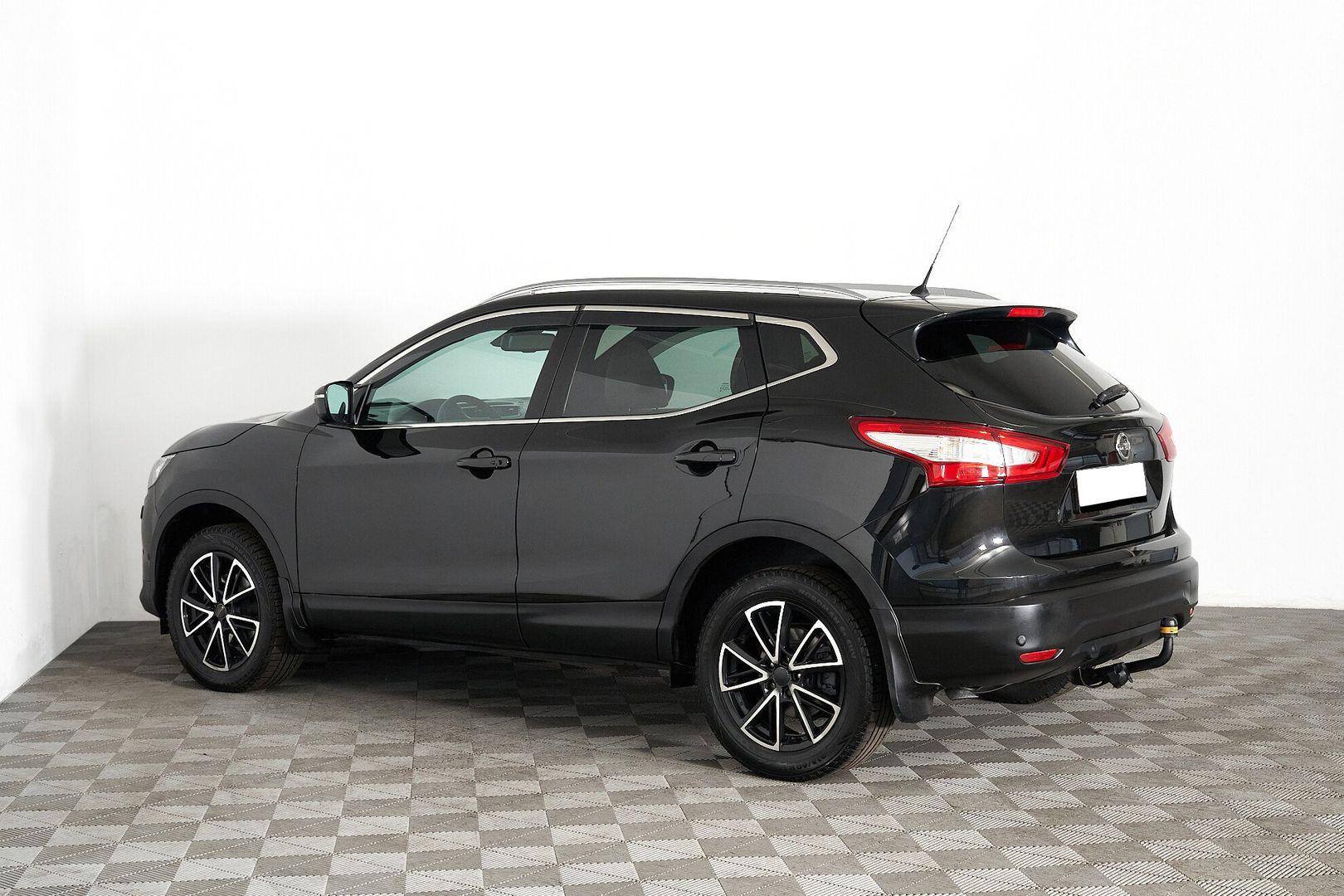 Nissan Qashqai 2017, черный