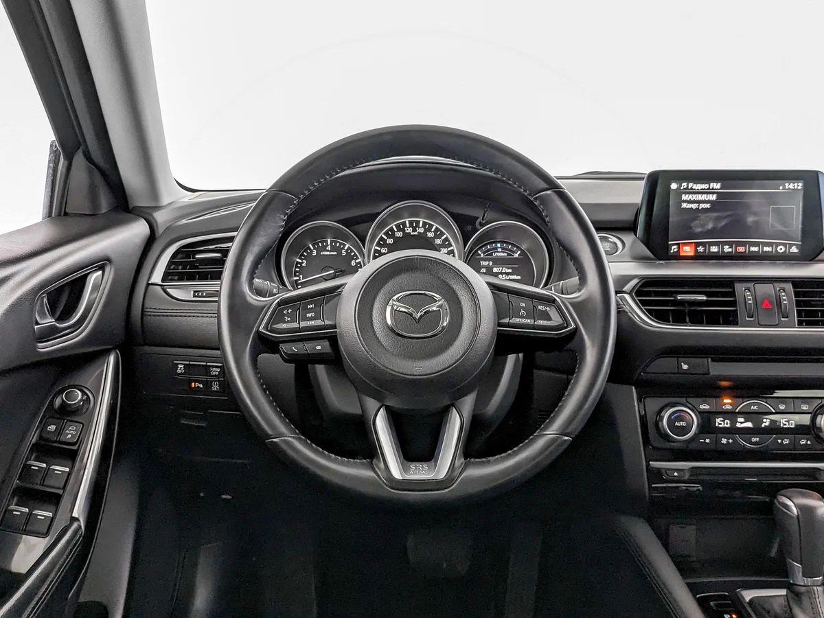 Mazda 6 2018, черный