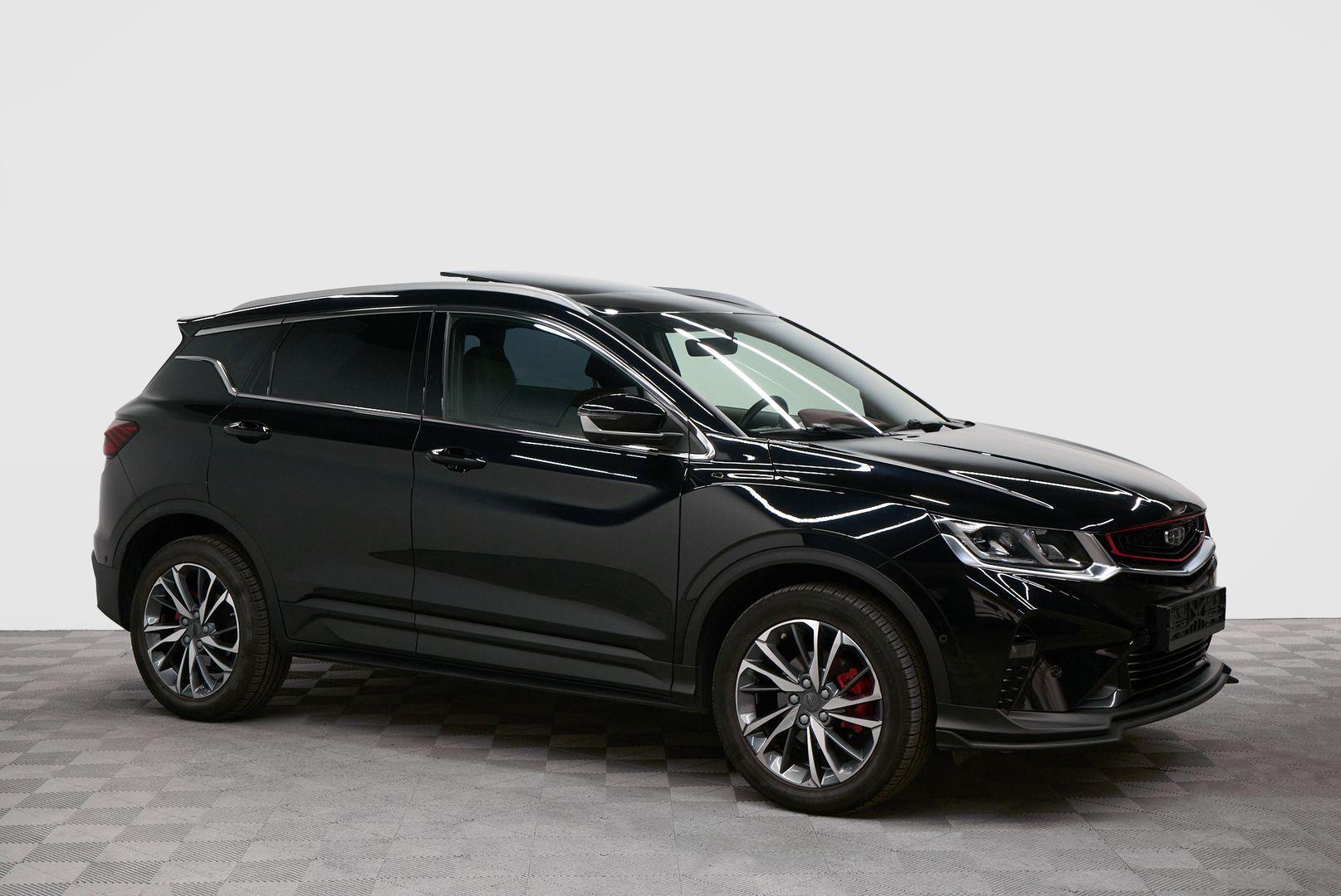Geely Coolray 2024, черный