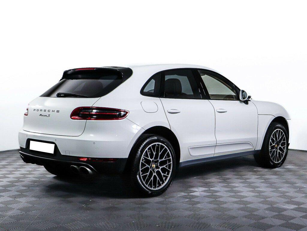Porsche Macan 2016, белый
