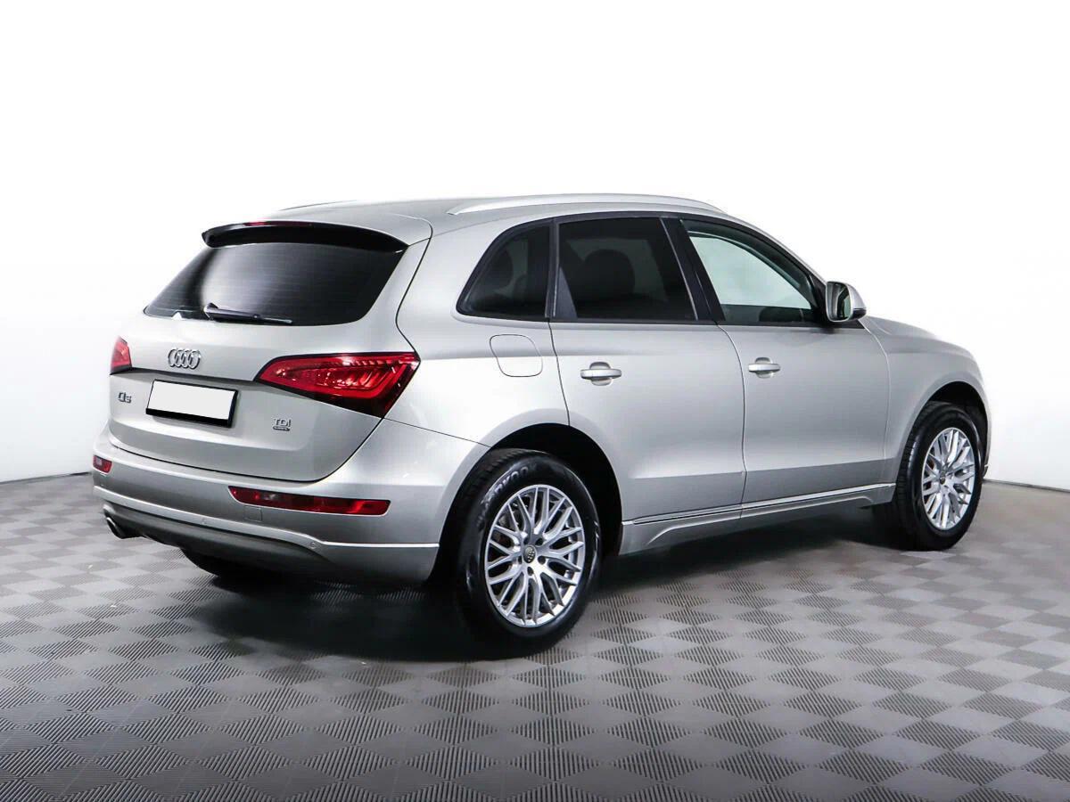 Audi Q5 2015, серебряный