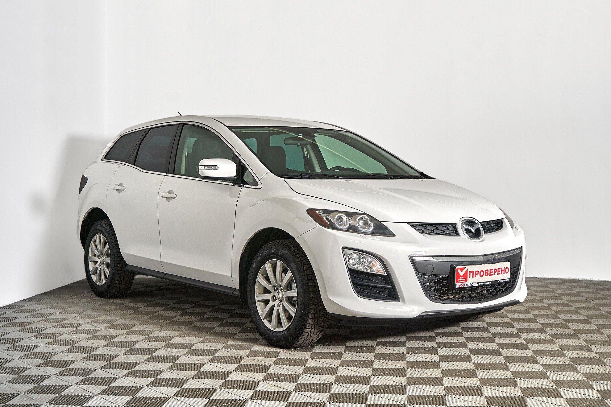 Mazda CX-7 2011, белый