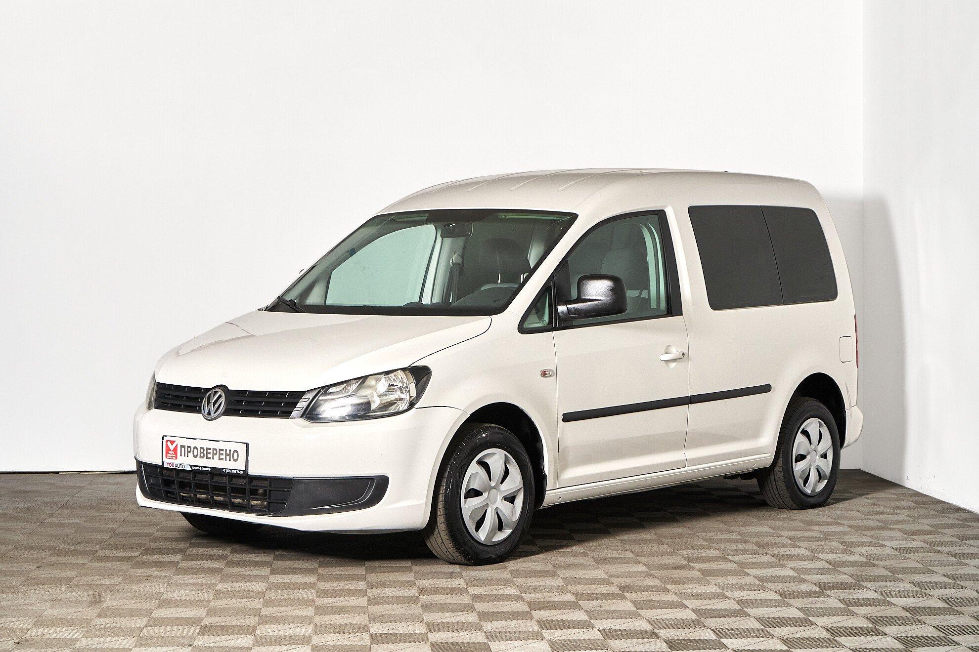 Volkswagen Caddy 2014, белый