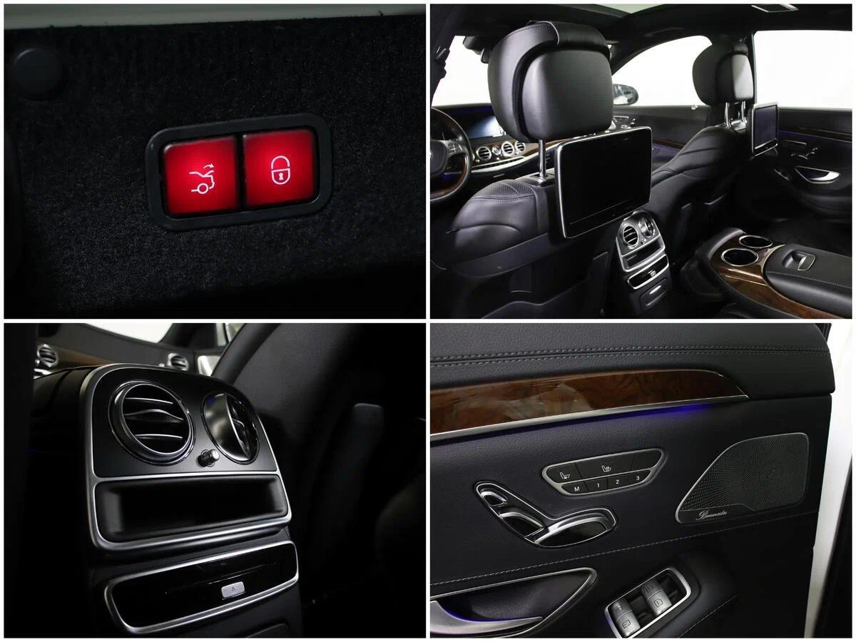 Mercedes-Benz S-Класс 2015, белый