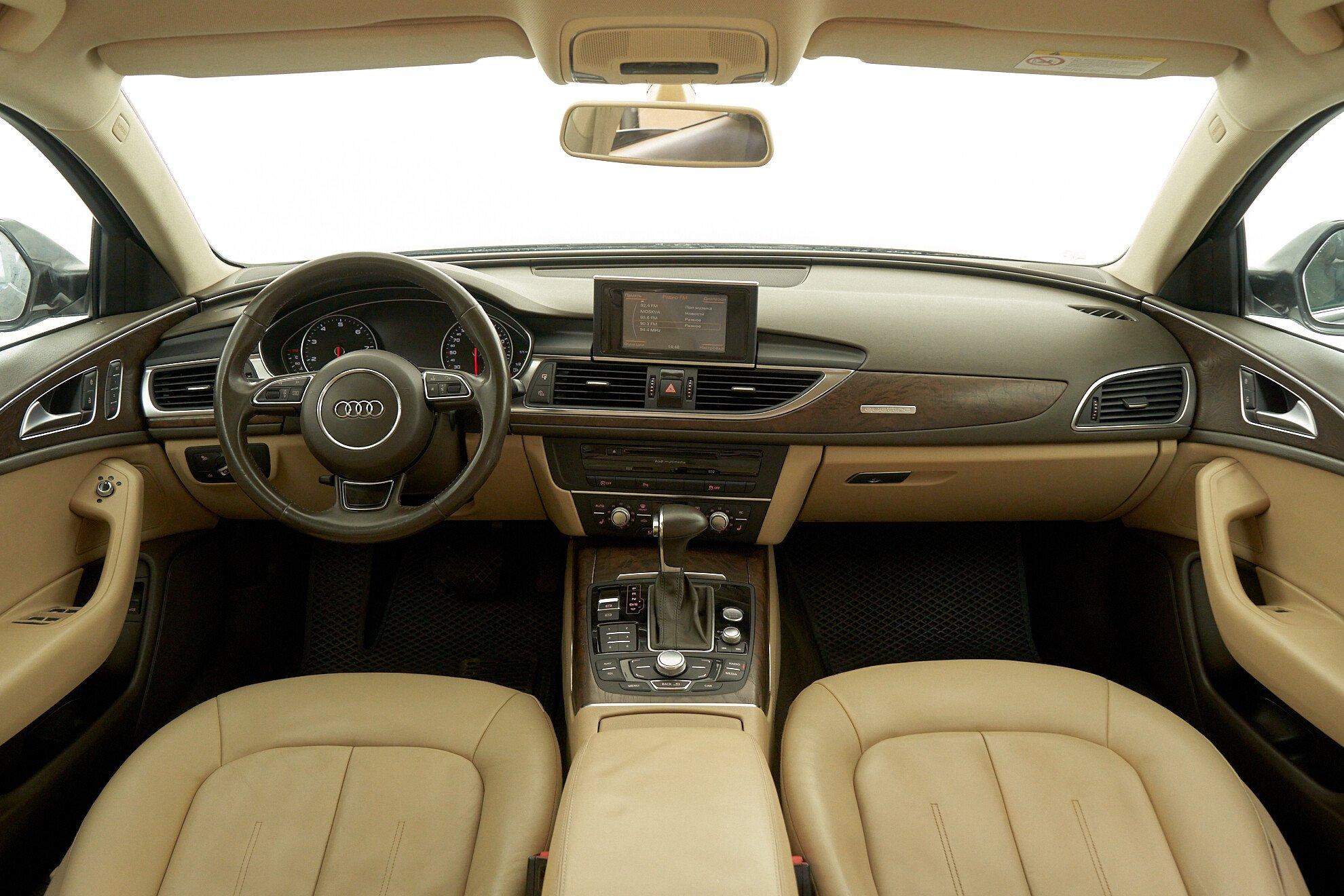 Audi A6 2012, черный