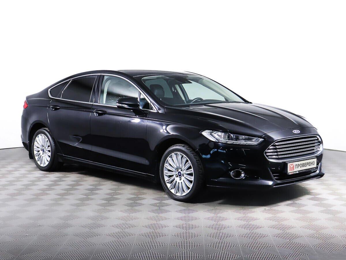 Ford Mondeo 2017, черный