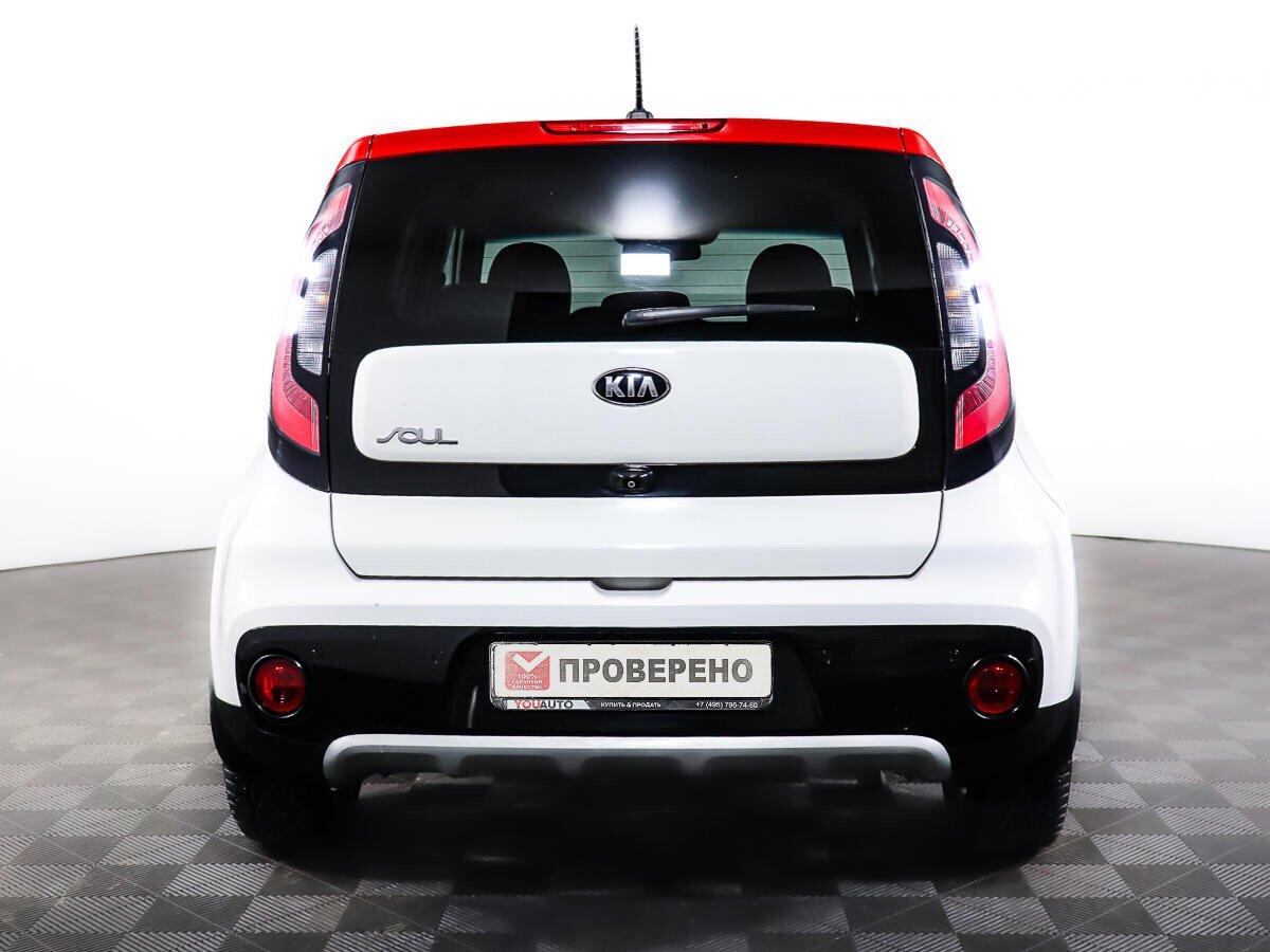 Kia Soul 2019, белый