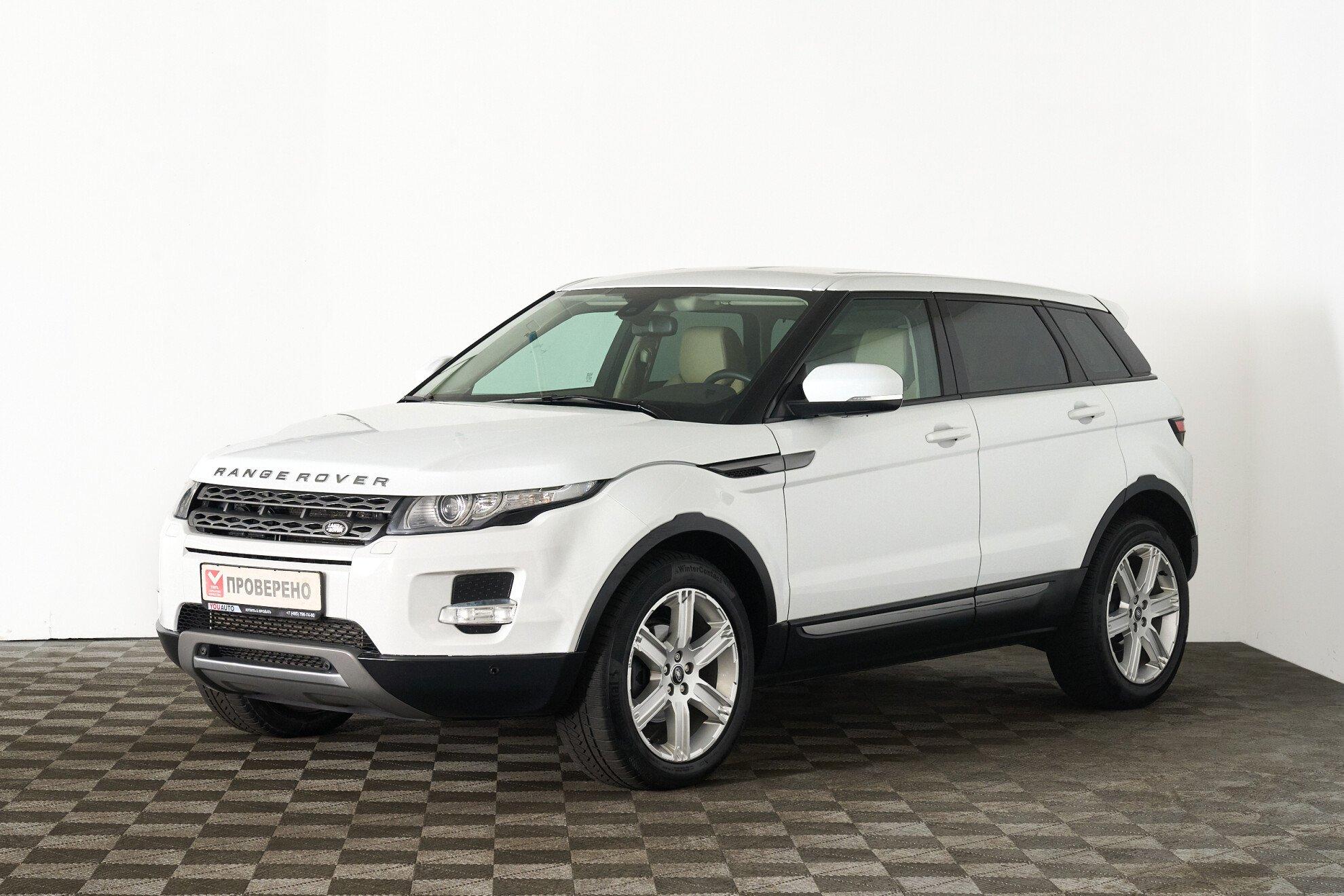 Land Rover Range Rover Evoque 2012, белый