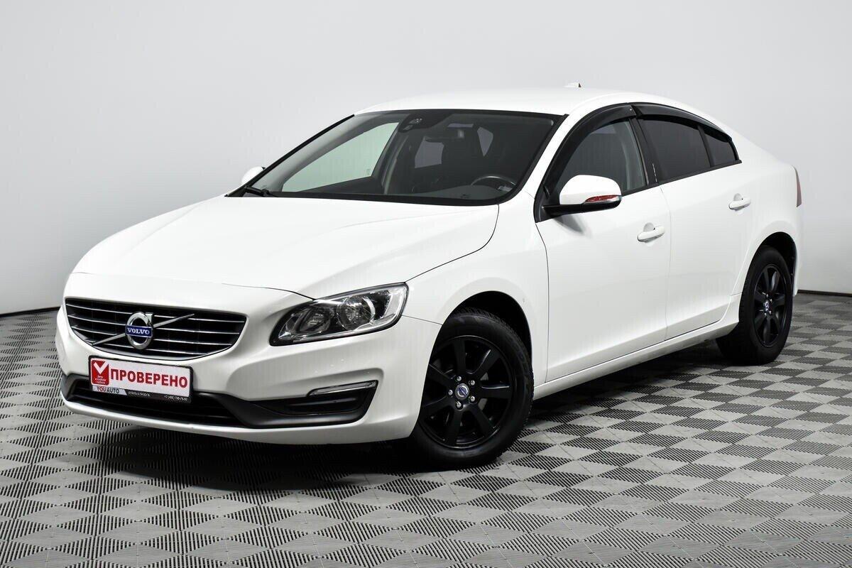 Volvo S60 2013, белый