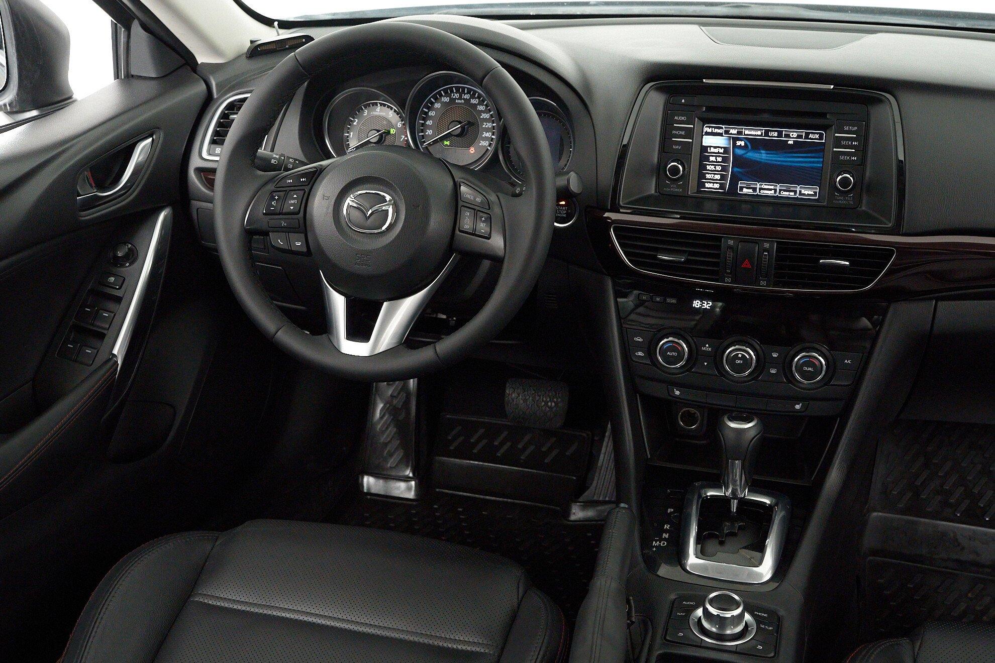 Mazda 6 2014, черный
