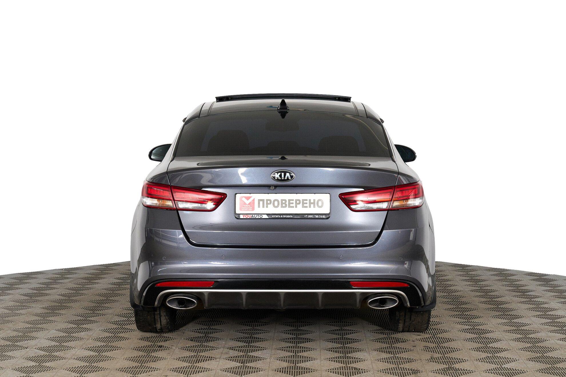 Kia Optima 2017, серый
